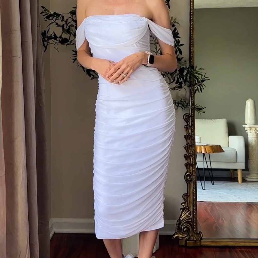 White dress